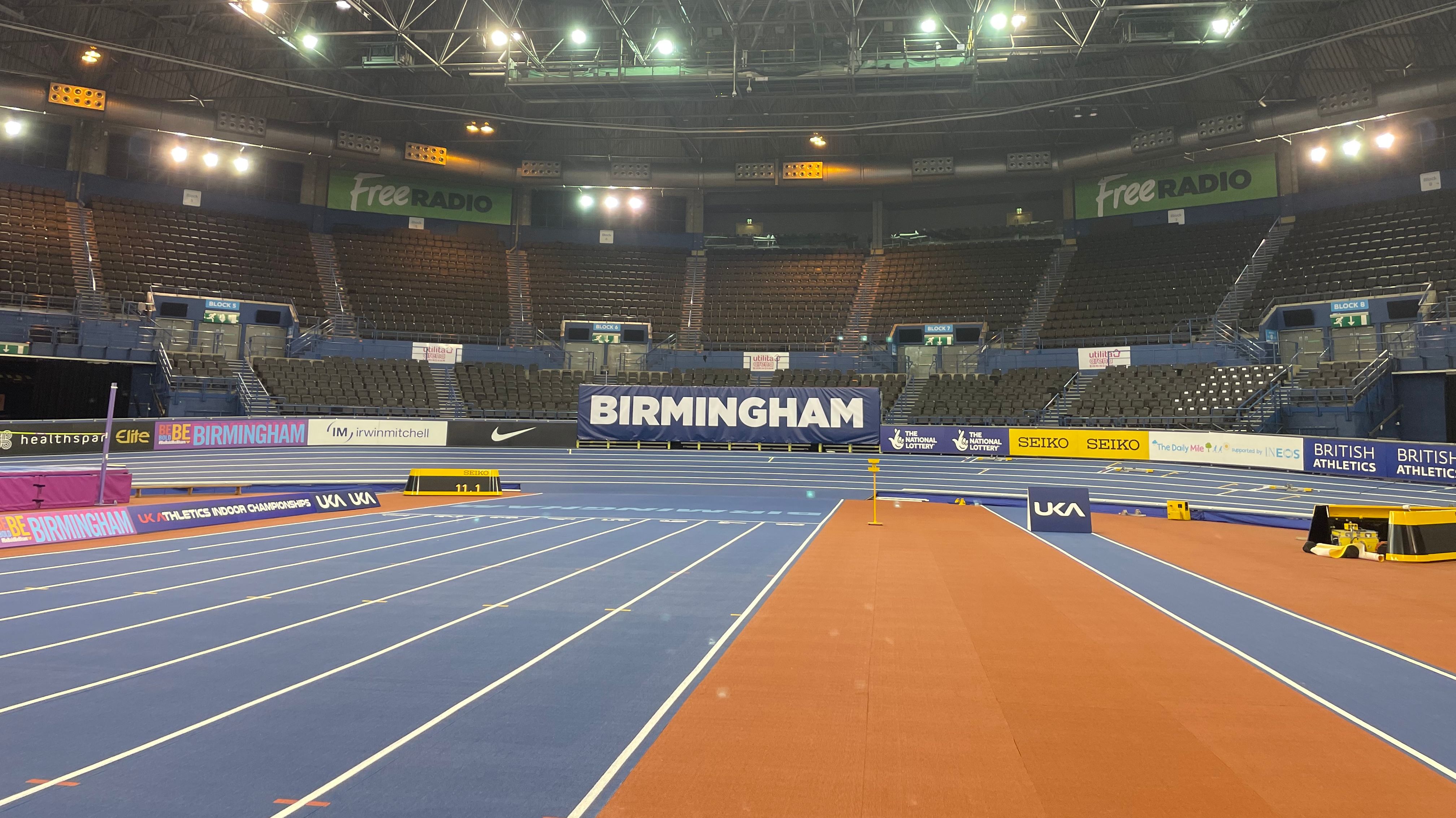 New £1.7m indoor athletics track secures top class events in Birmingham